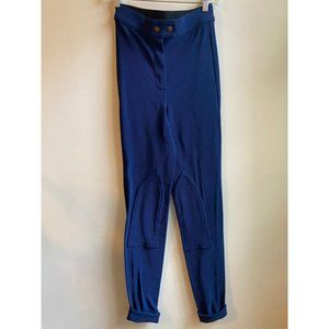 American Apparel Women's Blue Riding Pant size M